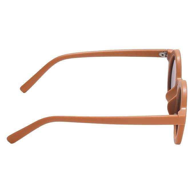 Haute Sauce Women Brown Lens Brown Round Sunglasses (Pack of 2)